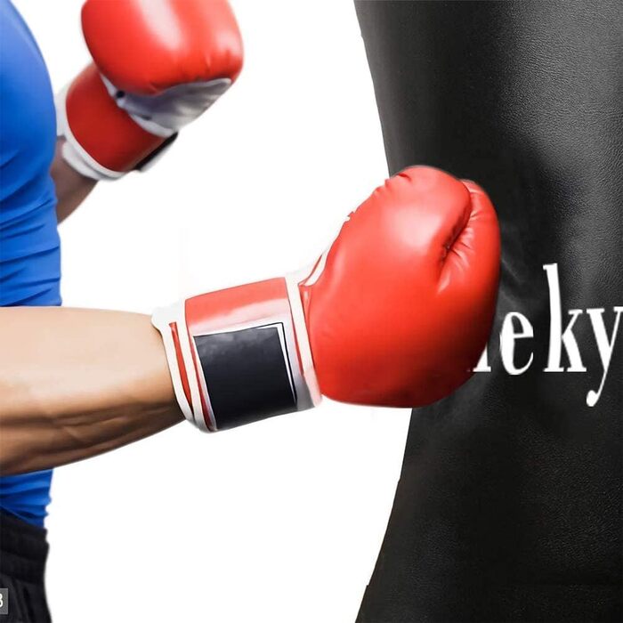 Боксерський мішок Aoneky 180x35 см із підвісом для MMA, Муай Тай, дзюдо, дорослих і дітей, для бодібілдингу, порожній
