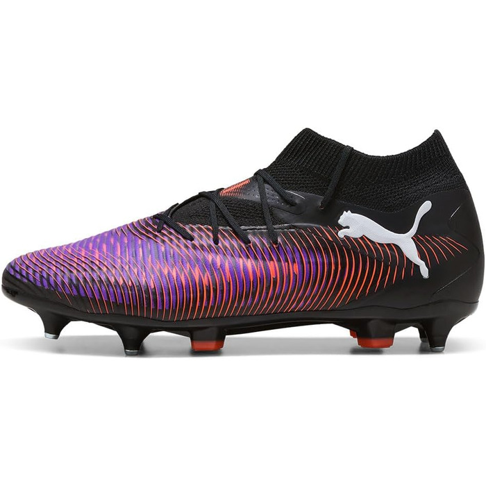 Футбольні бутси PUMA Future 8 Pro Mxsg - чоловічі та жіночі, 43 EU, Puma Black/Puma White/Glowing Red