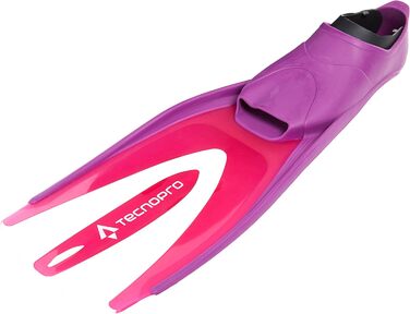 Ласти TECNOPRO F5 Jr для хлопчиків, розмір 27, рожеві
