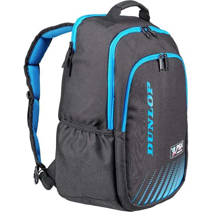 Рюкзак для сквошу Dunlop PSA Squash Schwarz/Blau - професійний спортивний рюкзак