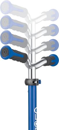 Дитячий самокат GLOBBER Elite, 3 колеса, LED, регульований, для дітей від 3 років, колеса 120/80 мм, підшипники ABEC 5