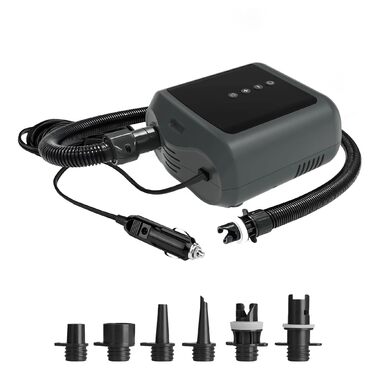 Електричний насос для SUP дошки PBG – 12V/Акумулятор з LCD дисплеєм, до 20 PSI, Powerbank, для SUP, човнів, каяків та кемпінгу (PBG6)