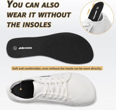 ASHION Легкі та широкі кросівки для ходьби та трейлу (38 EU)