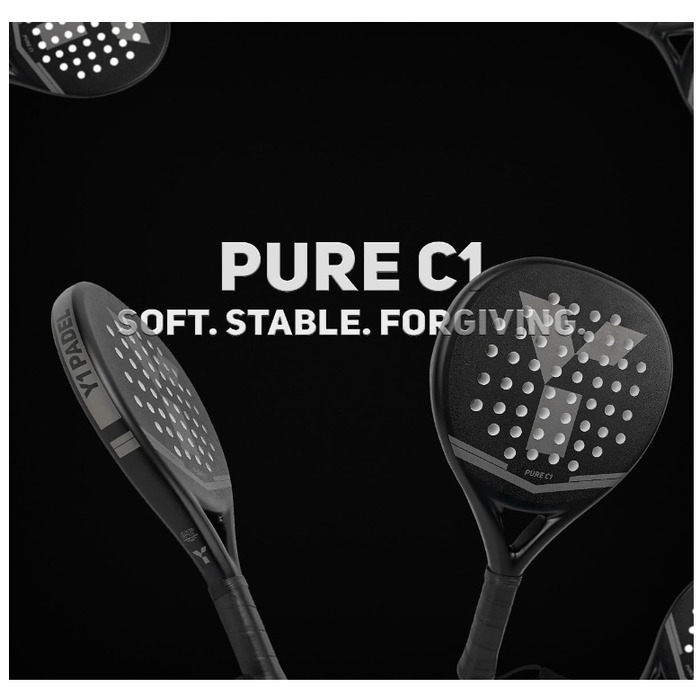 Ракетка для паделя Y1 PURE C1 – контроль, комфорт та легкість у грі