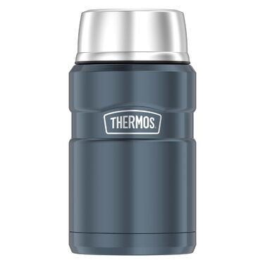 Термос STAINLESS KING із нержавіючої сталі, 0.71 л, для гарячих напоїв, темно-синій (Midnight Blue)