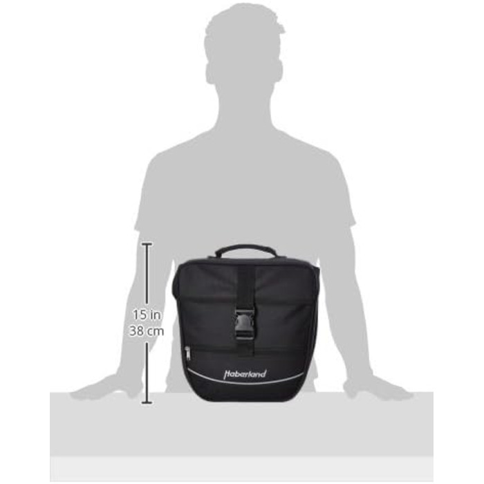 Велосипедна сумка Haberland Einzeltasche, серія Einsteiger, для багажника
