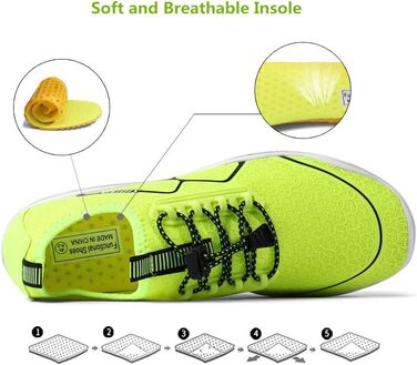 Водні черевики XIDISO для чоловіків та жінок, спортивні, сухі, для плавання, дайвінгу, серфінгу, йоги, пляжу, туризму. Колір: зелений