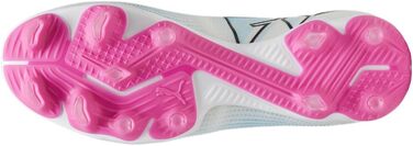Жіночі футбольні бутси PUMA Future 7 Match Firm для штучного покриття (41 EU, Puma White/Puma Black/Poison Pink)