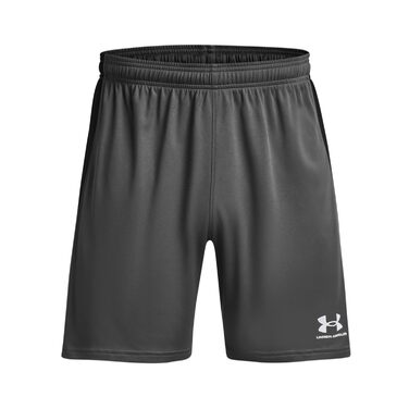 Чоловічі спортивні шорти Under Armour Challenger Knit, чорні (Black L Castlerock / White)