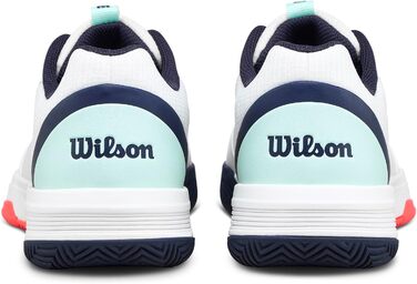 Тенісні кросівки Wilson Courtglide Herren білі/блакитні/коралові, розмір 49 1/3