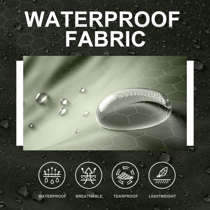 Спальний мішок для дорослих на холодну погоду, водонепроникний, легкий, 1.8 кг, зелений