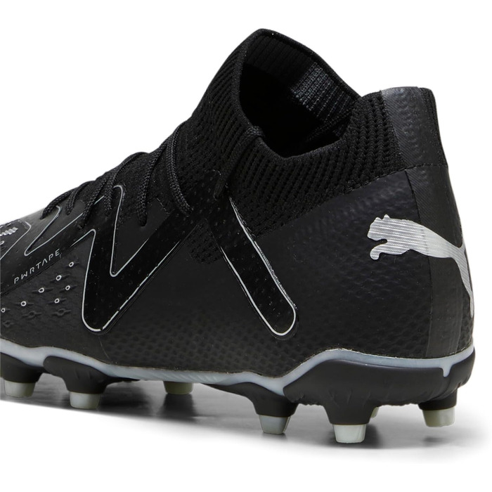 Дитячі футбольні бутси PUMA Future Pro FG/AG для підлітків, чорно-срібні