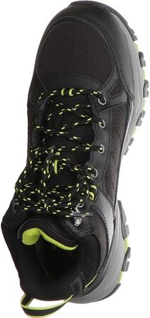 Чоловічі черевики Skechers Selmen MelanoWander, 47.5 EU, чорна шкіра, синтетична сітка