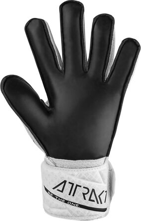 Воротарські рукавички Reusch Attrakt Solid для дорослих, унісекс, розмір 10, біло-чорні