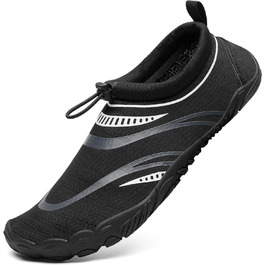 Чоловічі та жіночі аквашузи Mishansha для плавання та відпочинку на пляжі, чорні, 39 EU