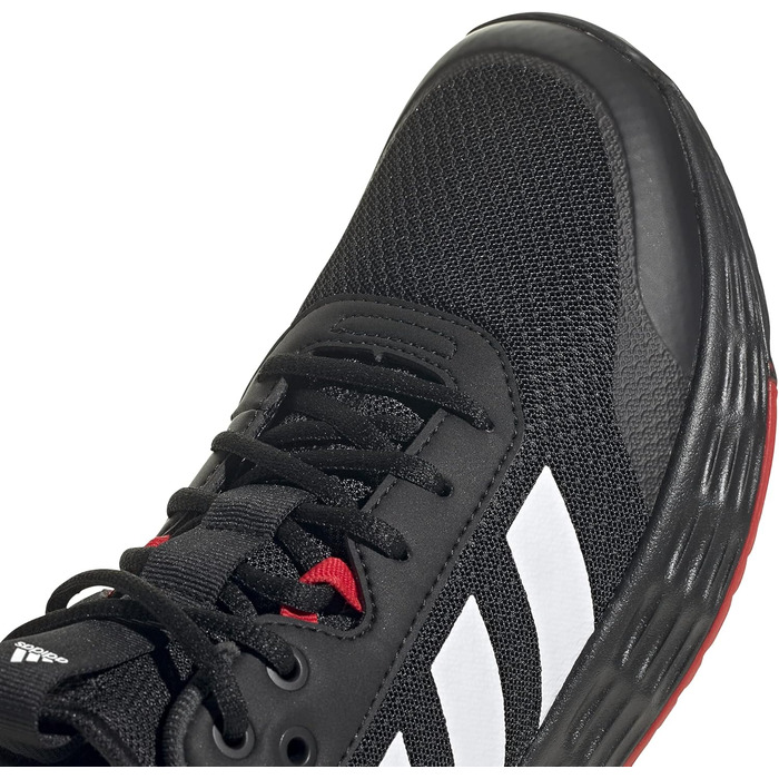 Кросівки баскетбольні adidas Own The Game 2.0 Lightmotion Mid, 42 2/3 EU, чорний/білий/карбон