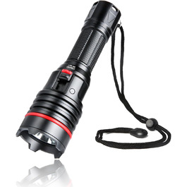 Ліхтар для дайвінгу LetonPower 2000 Lumen, 100м водонепроникний, акумулятор Type-C, для дайвінгу та відпочинку на природі (Sm-16)