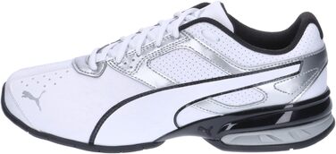 Кросівки жіночі PUMA Tazon 6 для тренувань, 42.5 EU, білий, сріблястий, чорний