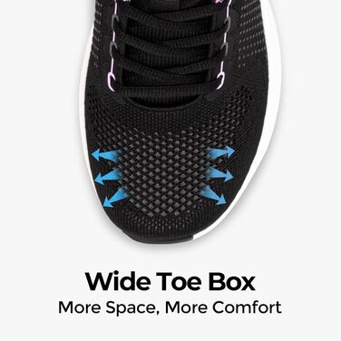 Жіночі кросівки FitVille, чорного кольору, розмір 39.5 EU