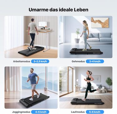 Компактна бігова доріжка Mobvoi Home Walking Pad з дистанційним керуванням, LED-дисплеєм, для дому та офісу, швидкість до 6 км/год, вантажопідйомність 120 кг