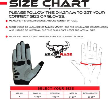Велосипедні рукавички BEAT RAGE з напівпальцями для чоловіків та жінок, гелеві, протиковзкі, амортизуючі, для важкої атлетики, фітнес-студії, дихаючі, для гірського велосипеда (MTB), (XL, Червоний)