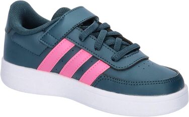 Кросівки adidas Breaknet Lifestyle Court для дітей та дорослих, білі, рожеві, чорні (36 2/3 EU)