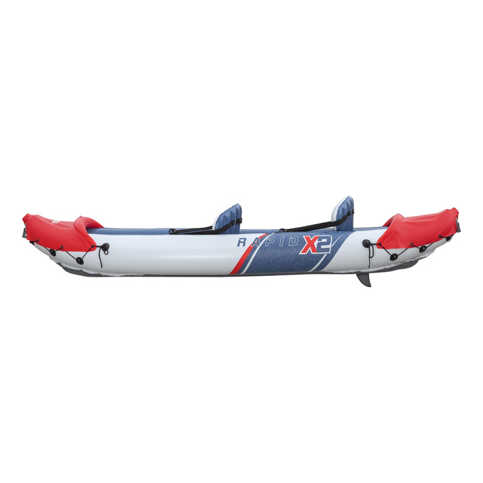 Надувний двомісний каяк Bestway Lite Rapid X2 (65077), 321 x 100 см, комплект