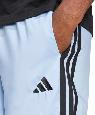 Чоловічі спортивні шорти adidas Performance Essentials Three Stripes (S, синій/чорний)