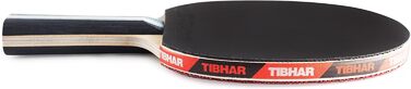 Настільний тенісний ракетка Tibhar Powercarbon XT, універсальна та атакуюча, ITTF, жовта