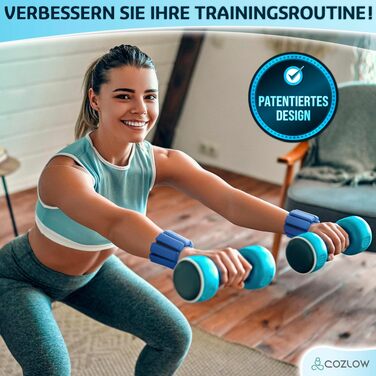 Обтяжувачі для зап'ясть та щиколоток Cozlow — фітнес-браслети для чоловіків та жінок