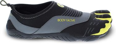 Чоловічі аквашузи Body Glove Barefoot Cinch 41 EU чорно-жовті