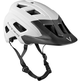 Велосипедний шолом Black Crevice Enduro з LED підсвіткою, MTB, для дорослих