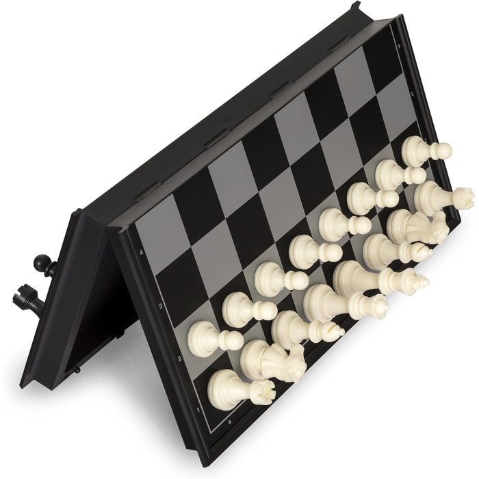 Набір для подорожей 2 в 1: шахи та шашки з магнітами - 31.8 см