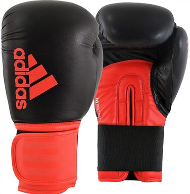 Боксерські рукавички adidas Hybrid 100, тренувальні, шкіра, чорні