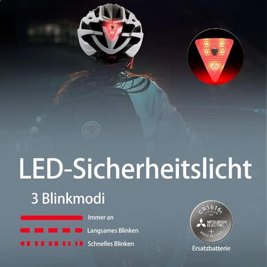 Велошолом KINGLEAD для чоловіків і жінок з LED-підсвіткою, магнітним візором і регулюванням розміру, легкий MTB і шосейний шолом