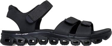 Спортивні сандалі Skechers Glide-Step Count On Me для жінок (39 EU, чорний)