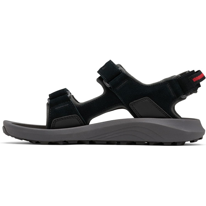 Columbia Trailstorm Hiker 3 Strap: Чоловічі трекінгові сандалі, чорно-сірі, 41 EU