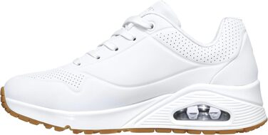 Жіночі кросівки Skechers UNO Stand ON AIR, білі (WHT), матеріал Durabuck, розмір 37 EU