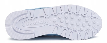 Жіночі шкіряні кросівки Reebok Classic Leather CL LTHR, сині, розмір 35,5