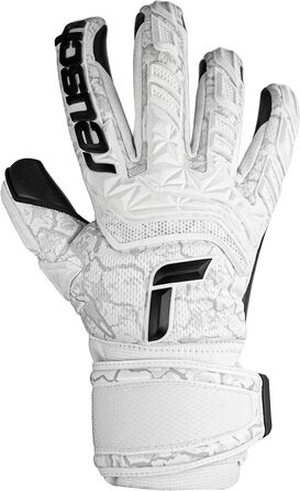 Воротарські рукавички Reusch Attrakt Freegel Grip Infinity для дорослих, внутрішній шов, для штучної трави, білі/чорні