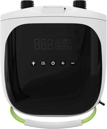 Електричний надувний насос PBG – 12V з акумулятором, LCD дисплеєм, до 20 PSI. Підходить для SUP дошок, човнів, каяків та кемпінгу (PBG9)