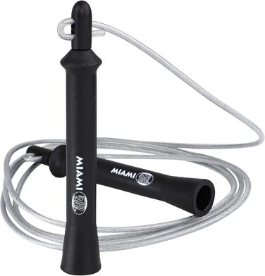 BAY® Miami 320 професійна сталева скакалка, регульована довжина, високошвидкісна, для боксу, фітнесу, єдиноборств, дітей і дорослих
