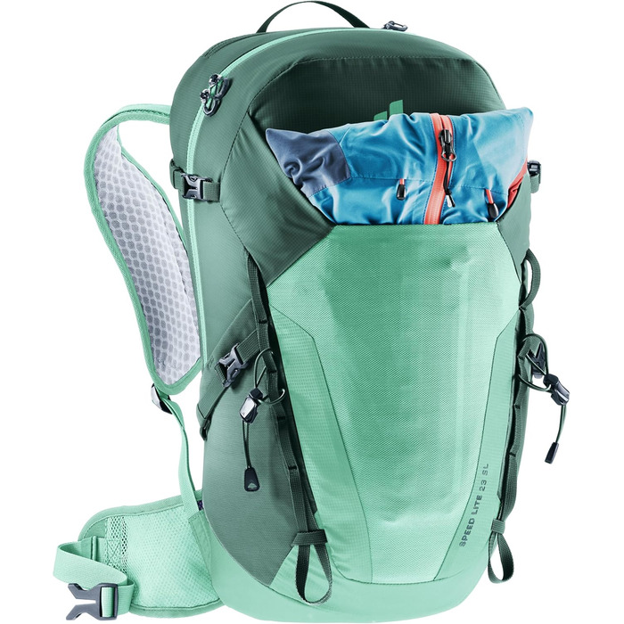 Жіночий рюкзак Deuter Speed Lite 23 SL, 23 л, легкий, для туризму, бірюзово-зелений