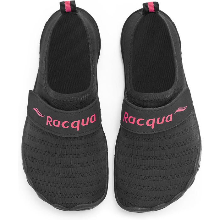 Дитячі шкарпетки-мокасини Raqua для плавання та водних розваг, чорно-рожеві, 31 EU