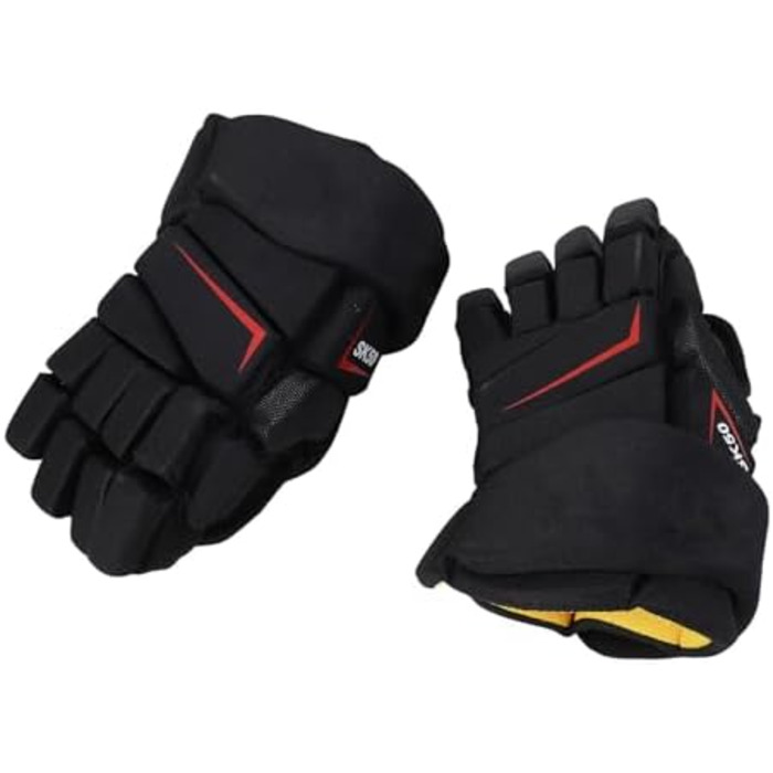 Ківш для хокею VGEBY, 1 пара, дихаючі, з захистом пальців, з нейлону (25.4 см / 10 дюймів)