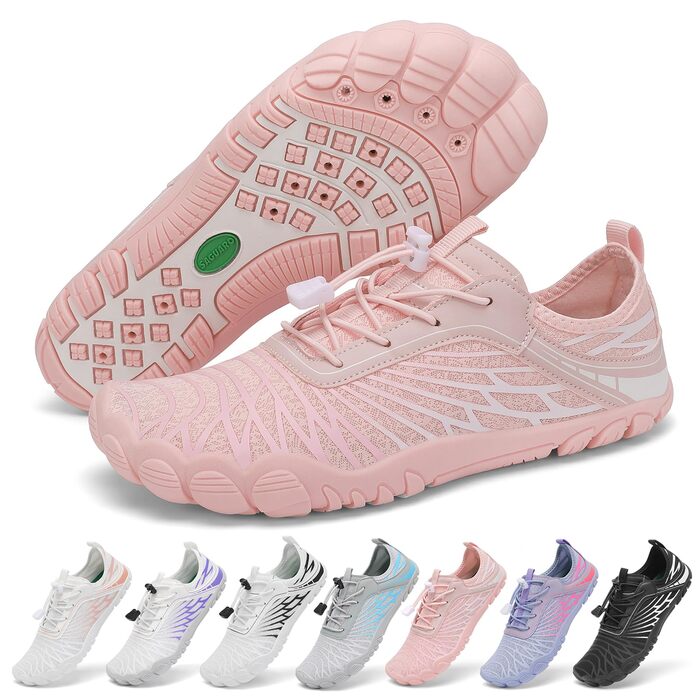 Жіночі шльопанці-сланці Saguaro для плавання та відпочинку, легкі, дихаючі, швидко сохнуть, широка передня частина, розмір 35-43, рожеві