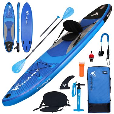 Надувне SUP-борд Freein з сидінням для каяка, 305x84x15 см, 10'6