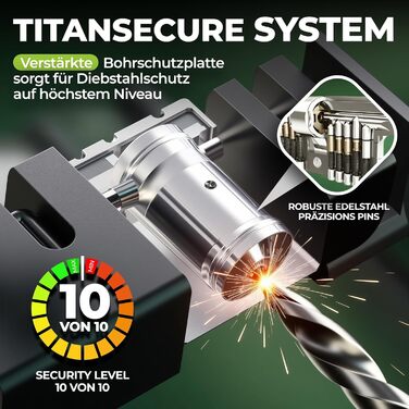 Замок для велосипеда: складний, антикрадійний [Оригінал]. Швидка та легка установка, нержавіюча сталь, рівень безпеки 10/10, 120 см