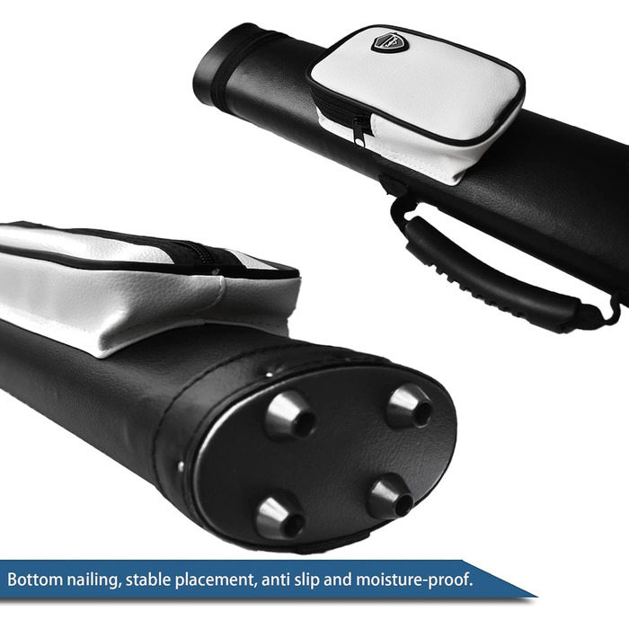 Чохол для більярдної кули (2 шт.) Hartschalenkoffer, чорно-білий, F10