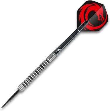 Дротики для дартсу RED DRAGON Apollo 24 г з професійними оперенням і стрижнями
